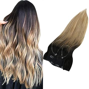 Amazon Com Easyouth Remy Hair Couture Extensions 14 Inch Color