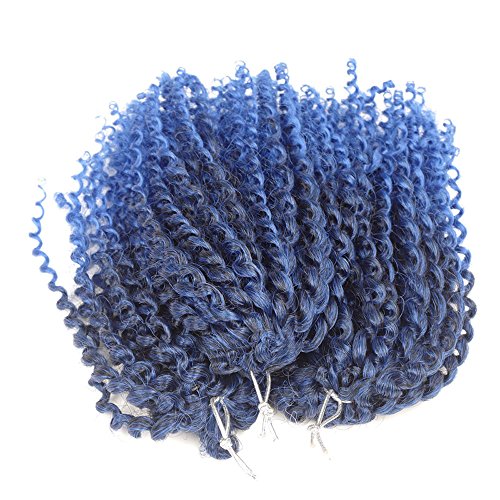 3pcs Pack Marlybob Style Jerry Kinky Curl Ombre Color 8inch