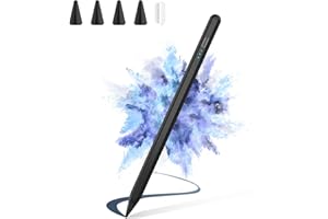 HZD Stylus Pen for iPad 2024-2018, 30Mins Fast Charging with Tilt Sensitivity & Palm Rejection & Magnetic, Pen for iPad 10/9/8/7/6th, iPad Air 3/4/5/11/M2, iPad Mini 6/5th, iPad Pro 12.9/11/13-Inch M4