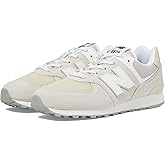 New Balance Kids 574 V1 70s Racing Lace-up Sneaker, Moonbeam/Bone, 7 M Big Kid (8-12 Years)