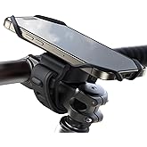 JOYROOM Bike Phone Holder, 2026 Upgrade Phone Mount for Bike Bicycle | 7.2'' Big Phone Friendly&amp;Ultra-Stable, Scooter Bicycle Motorcycle Phone Mount Holder Handlebar Cell Phone Clamp for iPhone 17