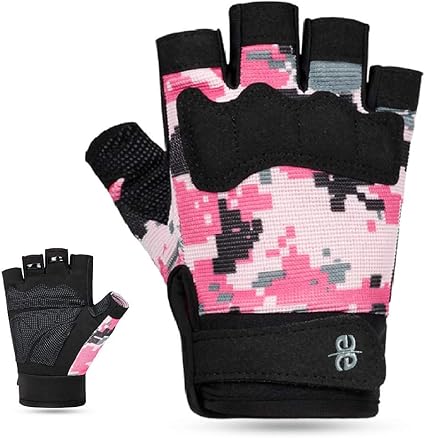 gym gloves pink