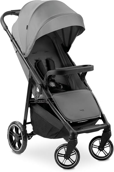 hauck Shop N Care Grey Lightweight Pushchair 8.5 kg One Hand Fold