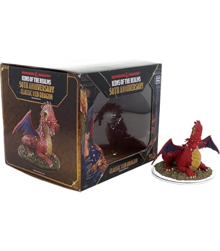 Amazon.com: D&D Icons of the Realms: 50th Anniversary - 8 ct. Booster Brick  : Toys & Games
