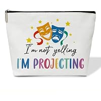 Make-up-Tasche Für Bingo-Spieler – Baumwolle/Leinen, 25x17 Cm, Mit Lustigem Bingo-Spruch