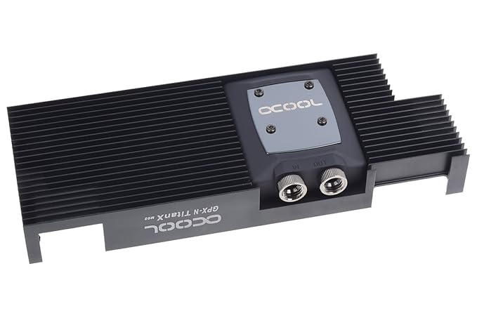 Alphacool 11408 NexXxoS GPX - Nvidia Geforce GTX Titan X Pascal / 1080 Ti M02 - mit Backplate - Schwarz Wasserkühlung GPU - K