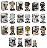 Funko POP! Star Wars Mystery Pack - 6 Random Stylized Vinyl Bobble-Head Set NEW