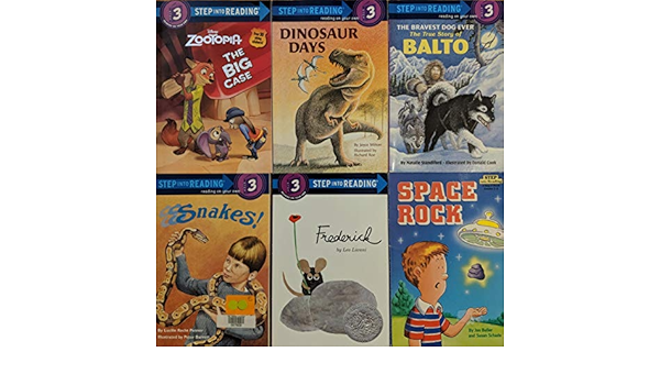 Step Into Reading Book Set Step 3 Reading On Your Own Jon Buller Lucille Recht Penner Amazon Com Books