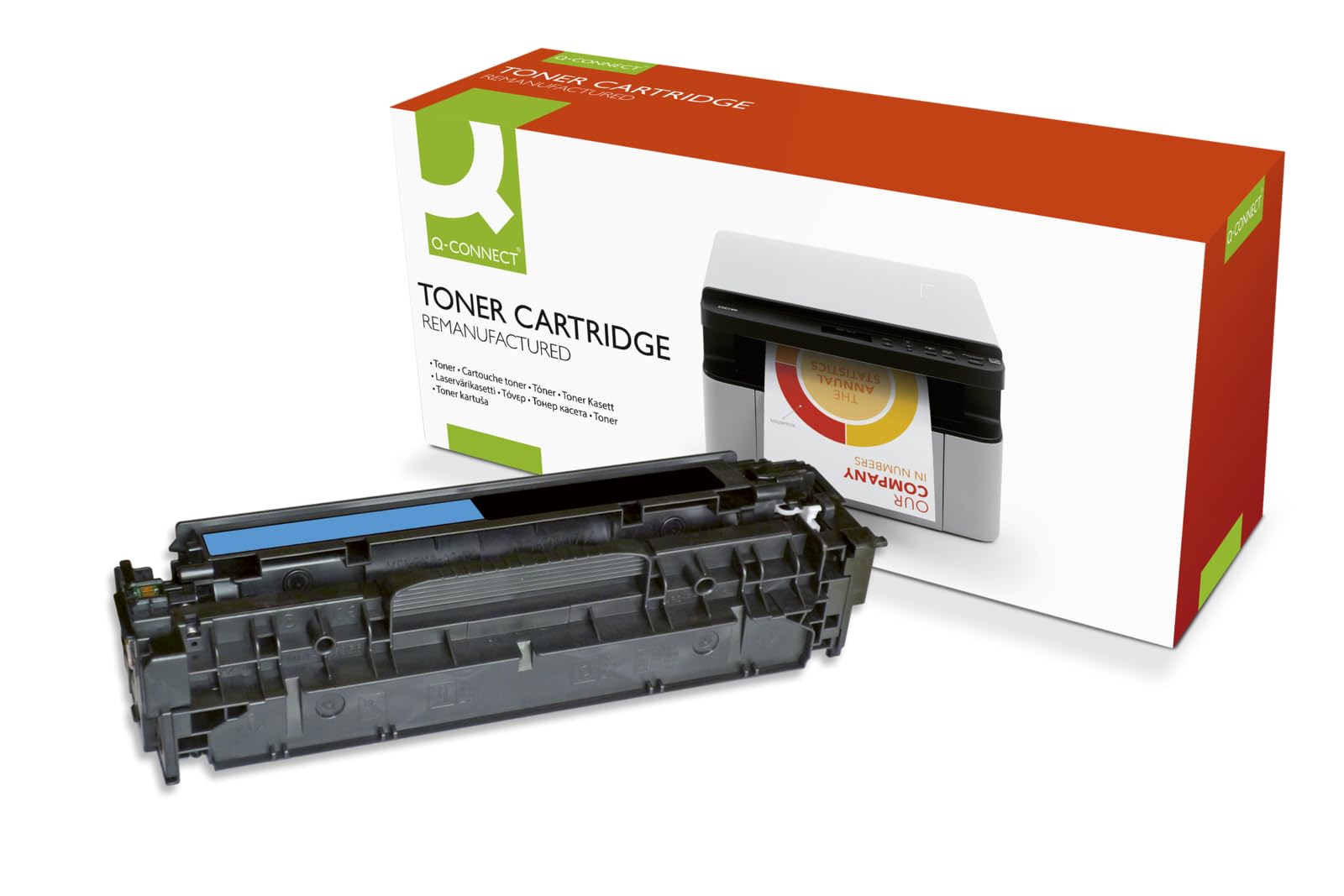Q-Connect Compatible Solution HP 305A Cyan Laserjet Toner Cartridge CE411A