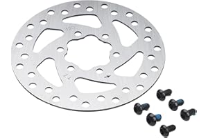 Electric Scooter and Mountain Bike 120mm Six Hole Disc Brake For rotor with 6 Screws Rust Resistant Stainless Steel for Long 