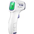 LPOW Forehead Thermometer for Adults, The Non Contact Infrared Baby Thermometer for Fever, Body Thermometer and Surface Therm