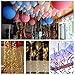 BTSD-home 5 Pieces Metallic Curling Ribbons Balloon Ribbon for Christmas Party Decoration and Gift Wrapping, 5 Colors and 500 Yards Totally