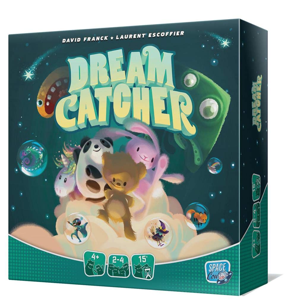 Space Cow - Dream Catcher Board Game - Nightmares Are Nothing Fun! But You Have Your Plush Toy To Transform Your Bad Dreams Into Beautiful Stories!