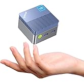 GMKtec Mini PC with Preinstalled Windows 11 Pro, G5 Micro Desktop Computer, 12th Gen Intel Alder Lake N97 (up to 3.60GHz) 12G