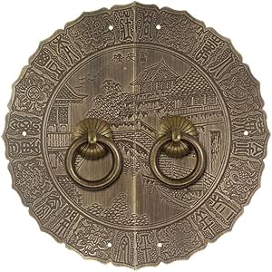 Manija china, Puerta del gabinete antiguo Cerradura de la puerta