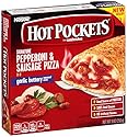 Hot Pockets, Pepperoni and Sausage Pizza, 2 sandwiches, 9 oz (Frozen)