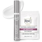 RoC Derm Correxion Retinol Eye Repair Dark Circle Cream Treatment with Niacinamide, Resveratrol, Proxygen for puffy eyes, wrinkles, and crow's feet with Line Smoothing Eye Packette