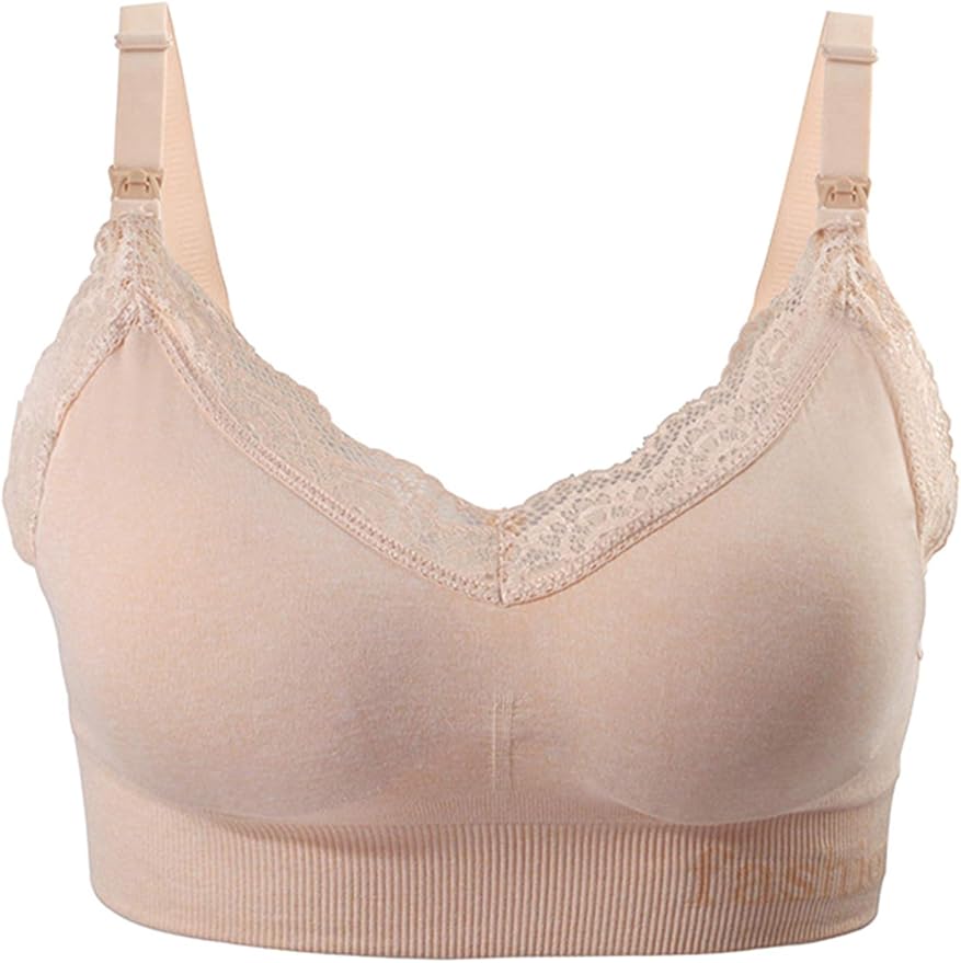 iClosam Maternity Nursing Bra, Seamless Wirefree Pregnancy Bra