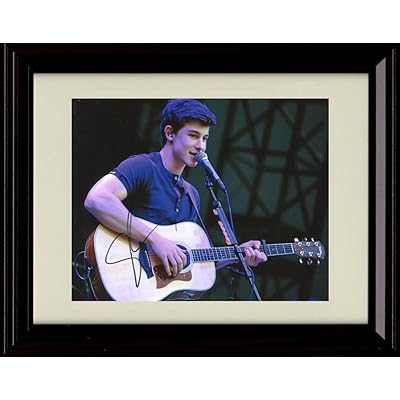 Shawn Mendes Autograph Replica Print in Frame UK Ubuy