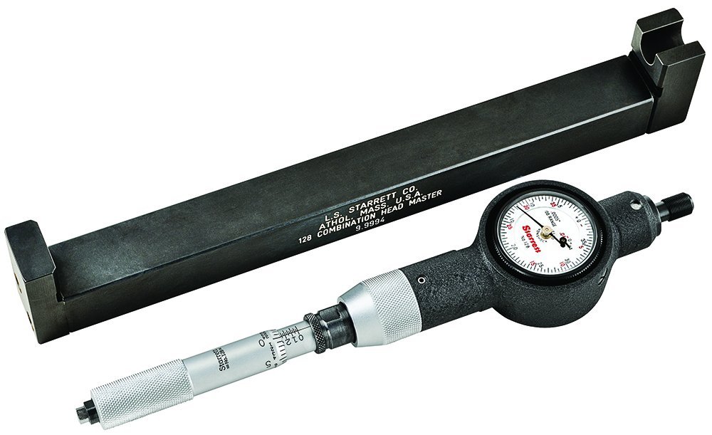 Starrett 128 Reading Combination Head, with Inside Micrometers, 02
