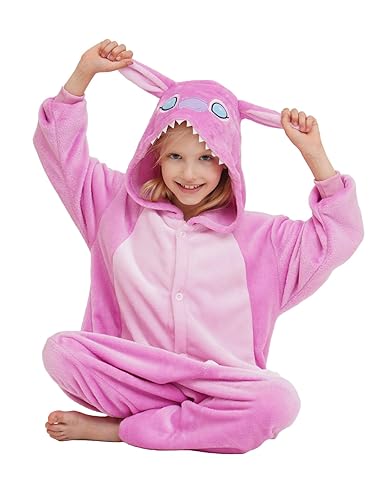 SCOPUCI Unisex Children Animal Onesie Pajamas,Kids Flannel