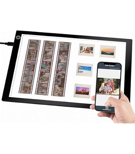 Amazon.com: Eyesen Slide Viewer Light Box, for Scanning Film
