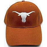 OC Sports Texas University Hat Classic MVP Embroidered Logo Adjustable Cap (Burnt Orange) One Size