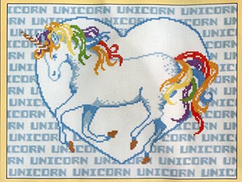 Sunset Counted Cross Stitch Kit 2961 Color Me Unicorn by Cheryl Ruehle