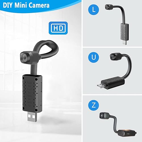 Rettru Security Camera Indoor Wireless: Portable Indoor Security