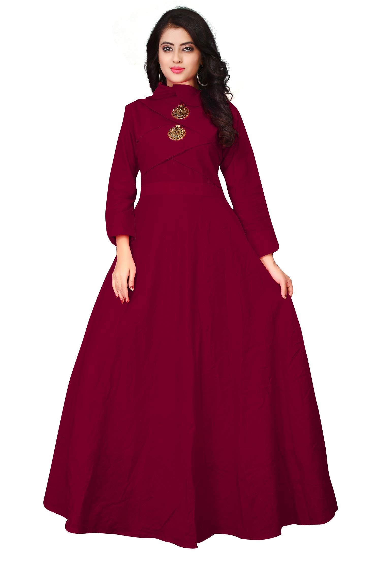 Plain cotton gown Clearance