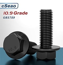 cSeao M8-1.25mm x 55mm Flanged Hexagon