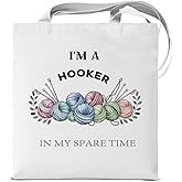 KSFFWQIN Cute Canvas Tote Bag for Women Reusable Grocery Shoulder Bag for Work Shopping Travel Beach