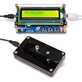 HUAGZIMO Soldering Practice Kit Morse Code Decoder CW Morse Code Practice CW Audio Input LCD Display Soldering Project Kit