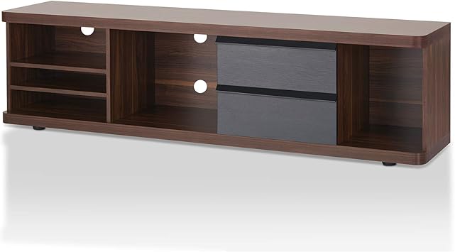 Amazon Com Iohomes Caston Contemporary 2 Drawer Metal Side Glides