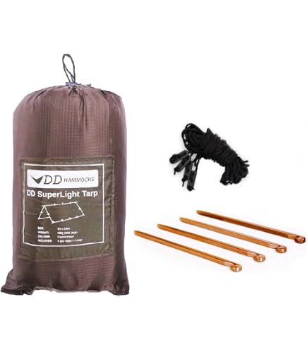 Amazon.com : DD Hammocks - DD Superlight Tarp S: 9ft x 5ft