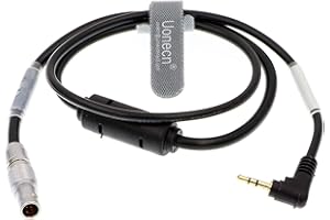 Nucleus-M 7 Pin Male to 2.5mm LANC Run-Stop Cable Motor Control for Canon C100 C200 C300 MKII for URSA Mini Pro Cameras