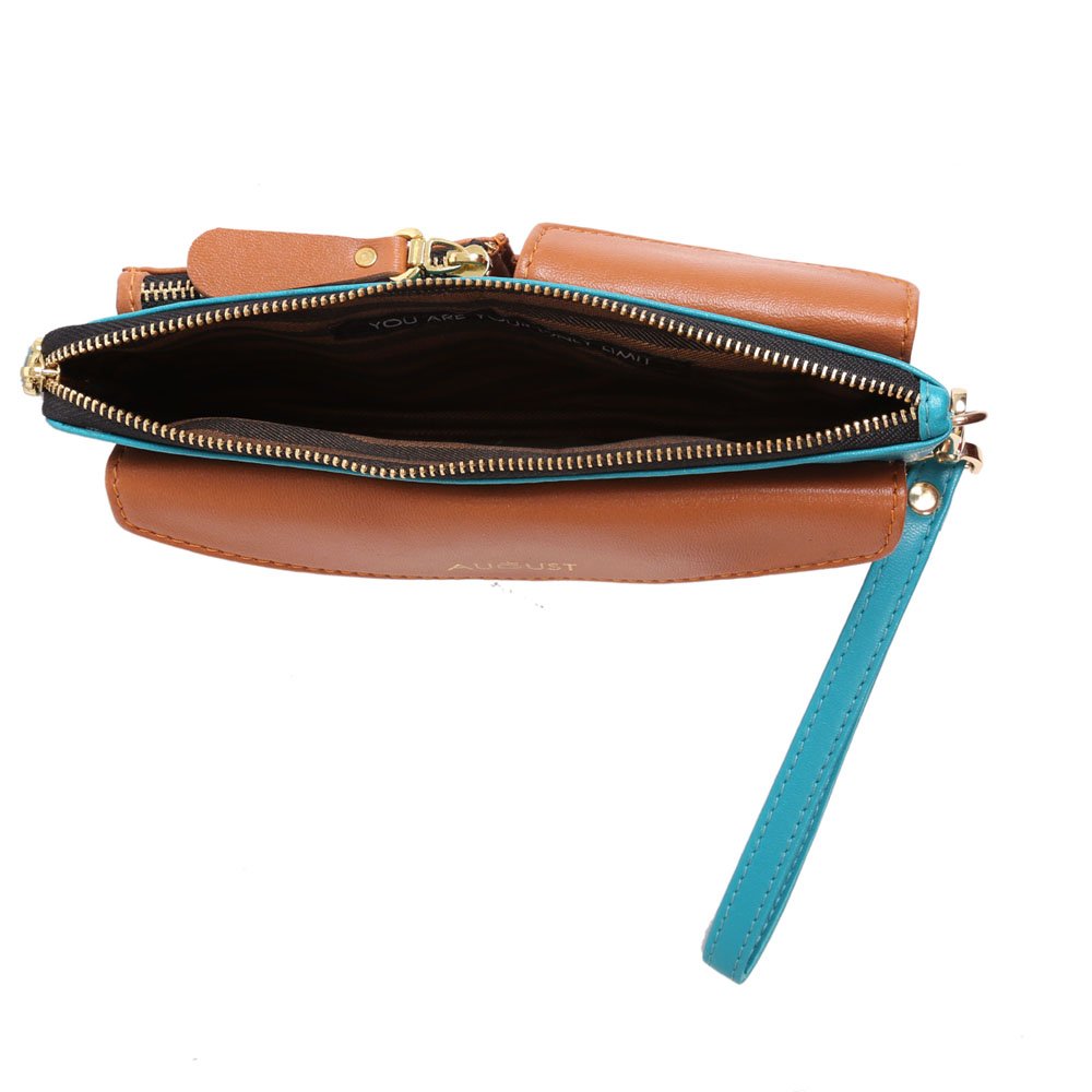 august women's handbag-red