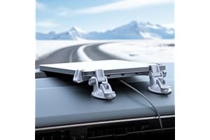 PNTNFLY Starlink Mini Car Mount for Dashboard,Starlink Mini Mounting Kit Accessories for Car,Linkoostar Car Suction Cup Mount for Dashboard & Windshield Ensures Stable Setup While Driving