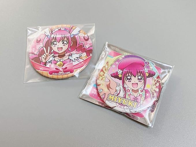 Amazon プリキュア 缶バッジ 星空みゆき キュアハッピー アニメ 萌えグッズ 通販