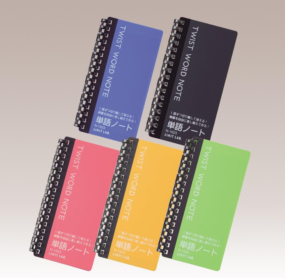 リヒトラブ ツイストワードノート 黒 10冊入 N1623 24 10 文房具 オフィス用品 文房具 オフィス用品 Amazon