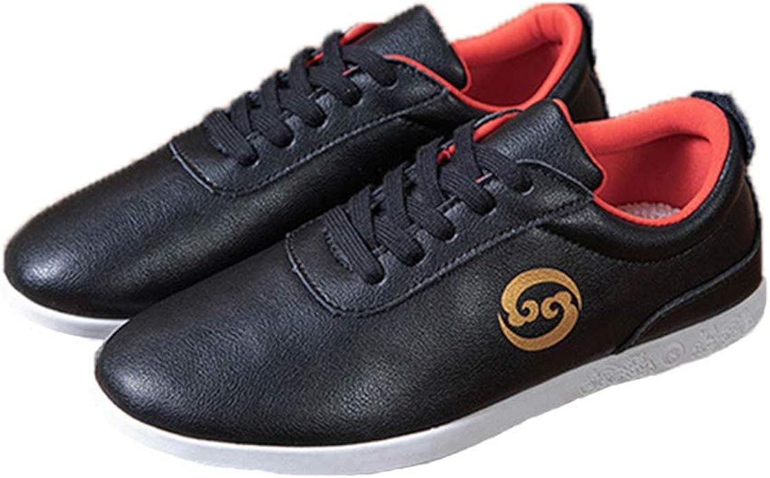 Leather Martial Arts Shoes, Tai Chi Kung Fu Training Shoes, Taekwondo