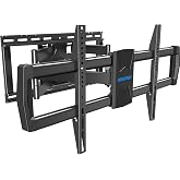 MOUNTUP Heavy Duty Full Motion TV Wall Mount for 47-90 inch Large TVs | Fits 16-24" Studs, Max VESA 800x400mm, Holds 200 lbs, Articulating Extension, Swivel &amp; Tilt, Preassembled