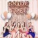 Bachelorette Party Decorations & Favors - Bridal Shower Gift Supplies & Decor Set - Bachelorette Party Cups in Metallic Gold for Bride & Team Bride Bridesmaids, 8 fl oz.