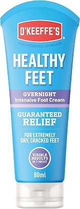 O'Keeffe's Healthy Feet Overnight Foot Cream 80ml Dry Cracked Heel Repair