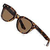 ROCKNIGHT Designer Acetate Classic HD Polarized Sunglasses UV400 Protection Unisex Outdoor Anti Glare Shades Flat Lens