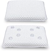 HANKEY Bathtub Pillow Bath Spa Head Rest Cushion w/ 8 Suction Cups 27.9cm view 10