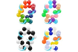 YRISSMISS 4PCS Autism Sensory Toys for Autistic Children,Quiet Fidget Toys for Adults Kids, Stocking Stuffers for Kids Boys,Autism Toys for Toddlers 3-4,Kids Travel Toys for Kids Ages 3-5 Gift(C)