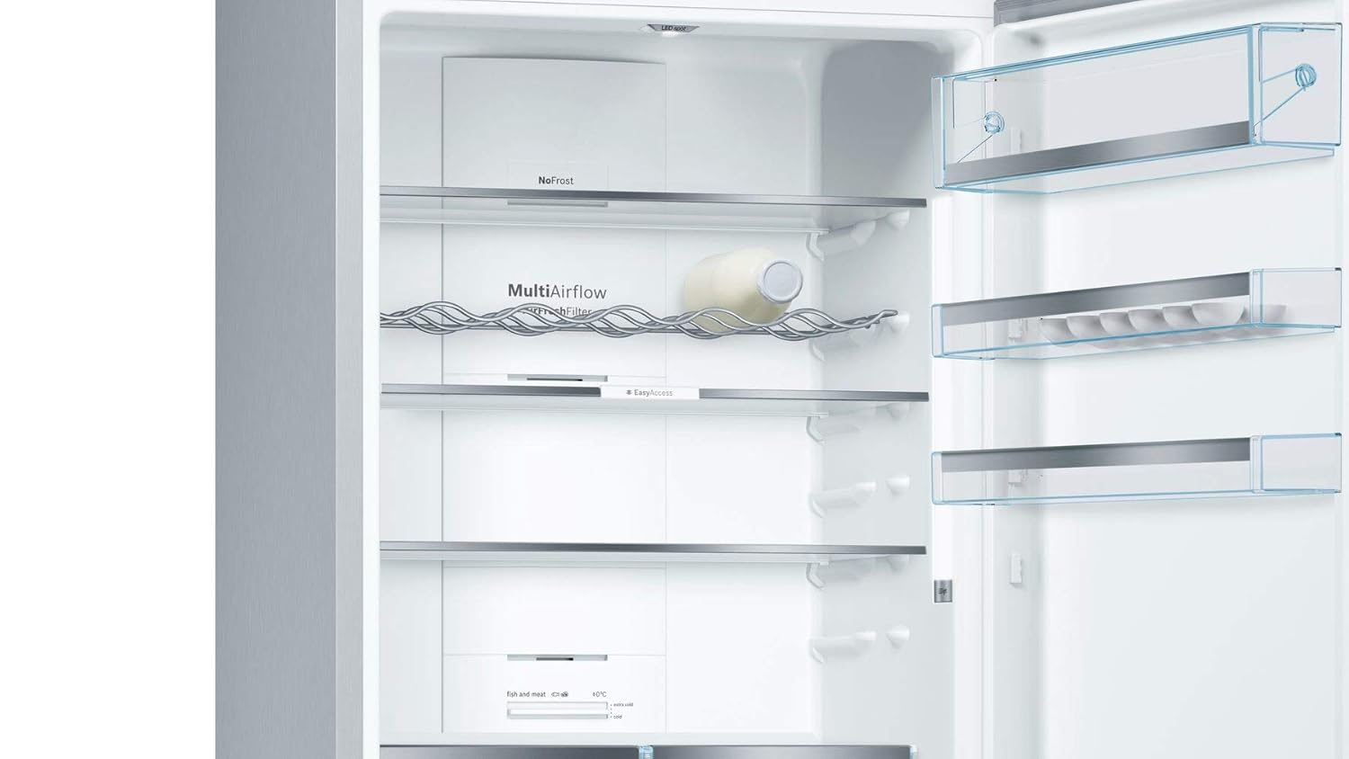 Bosch Serie 6 KGN49AI3P Independiente 435L A++ Acero inoxidable ...