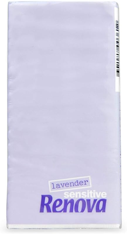 Pañuelos de Bolsillo Sensitive, 4 Capas, 6 Paquetes, Lavanda