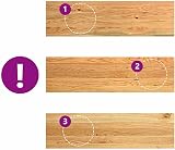 vidaXL Solid Oak Window Sills 2pcs 90x30x2cm Light Brown Untreated Wooden Ledges view 7